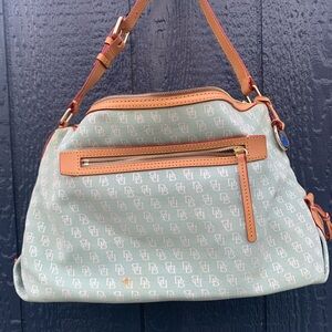 Dooney & Bourke Mint Monogram Shoulder Bag